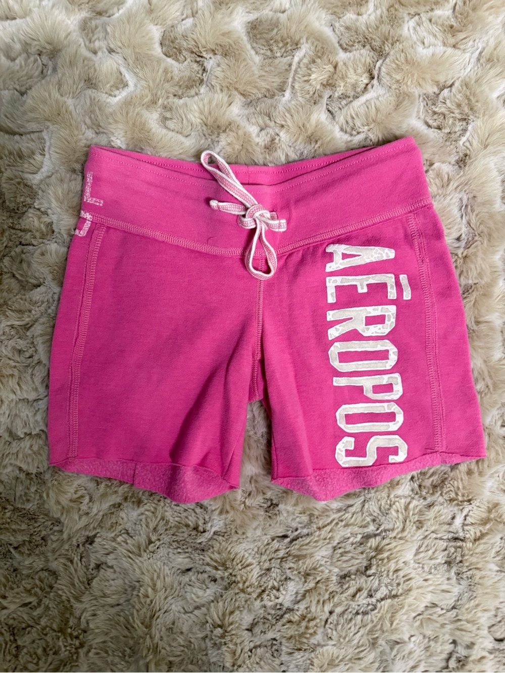 Aeropostale Hot Pink Women's Athletic Lounge Y2K Shorts